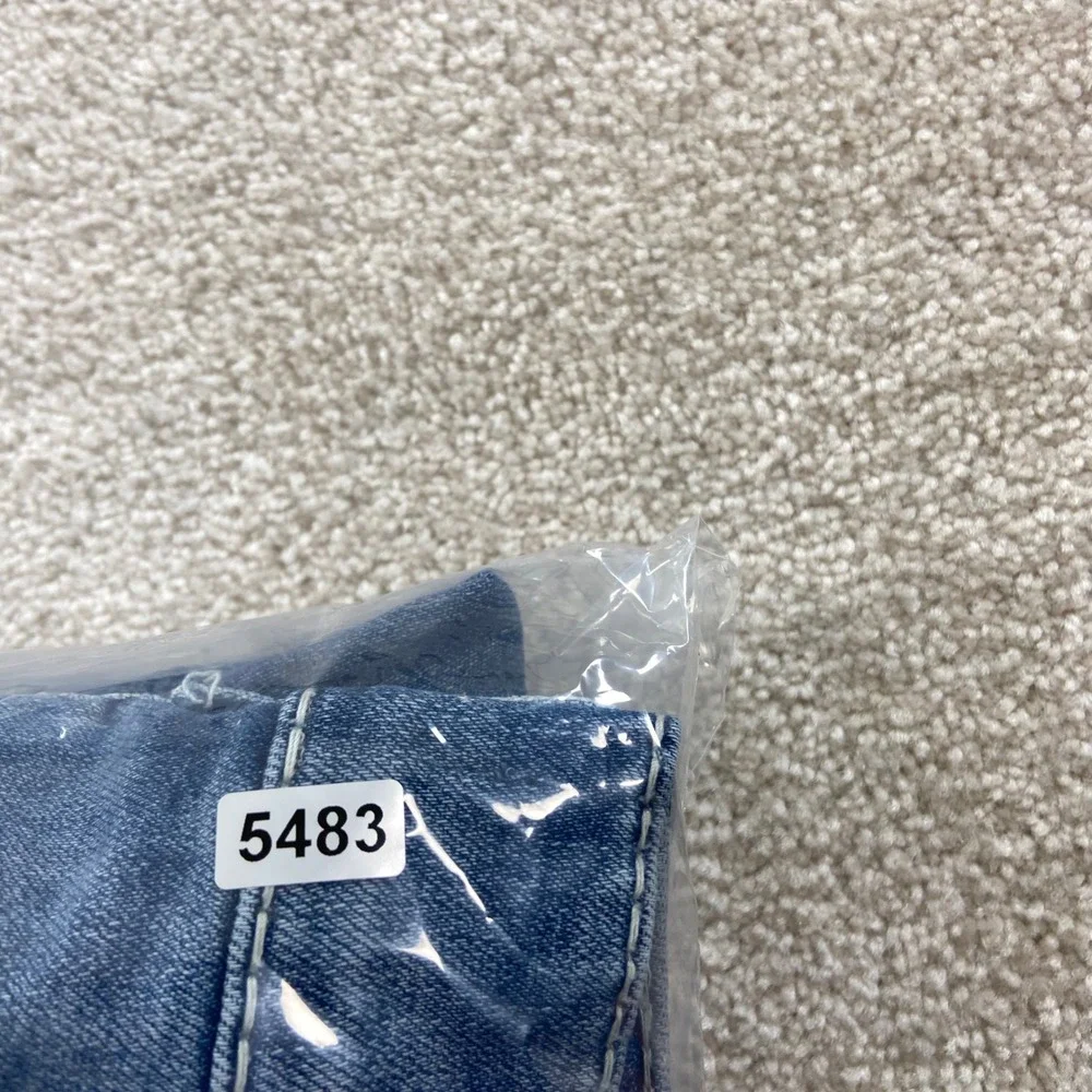 True Religion Ricky Relaxed Straight Jeans Mens 31 (Fits 32) Horseshoe Stitch